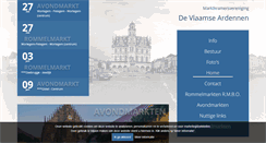 Desktop Screenshot of de-vlaamse-ardennen.be